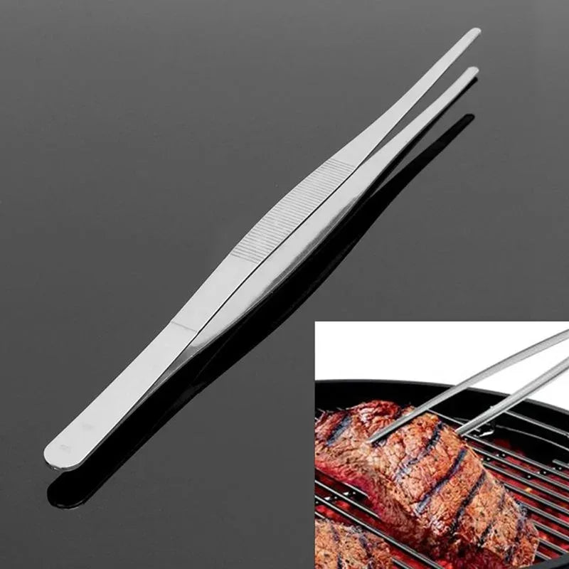 Multifunction Barbecue Tongs Food Tongs Food Clip Kitchen Gadgets Stainless Steel Churrasco Tweezers Clip Buffet BBQ Tool